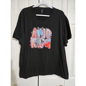 Unknown brand 2xl unisex black America tshirt